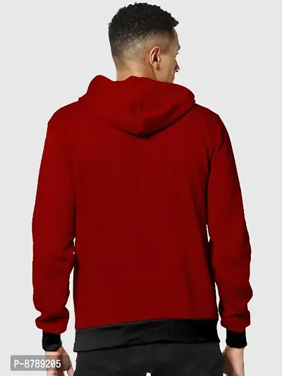 Classic Fleece Printed Hoodie Sweatshirts for Men-thumb3