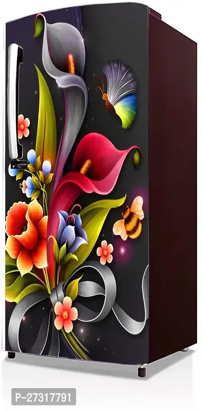 Designer Multicoloured Fridge Wallpaper-thumb0