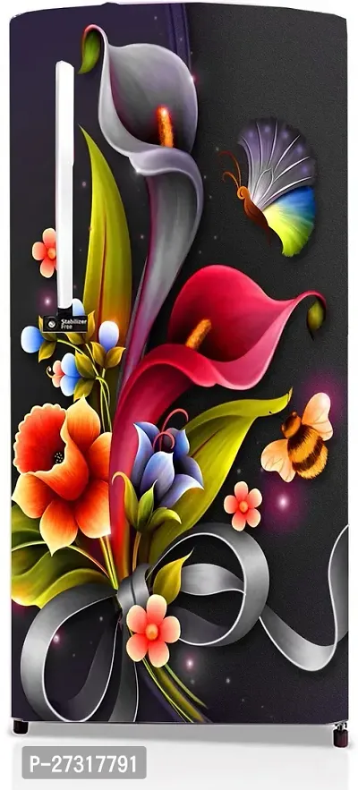 Designer Multicoloured Fridge Wallpaper-thumb3