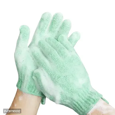 Exfoliating Shower Bath Gloves for Shower,Spa,Massage and Body Scrubs,Dead Skin Cell Remover Solft and Suitable for Men,Women and Children B-63