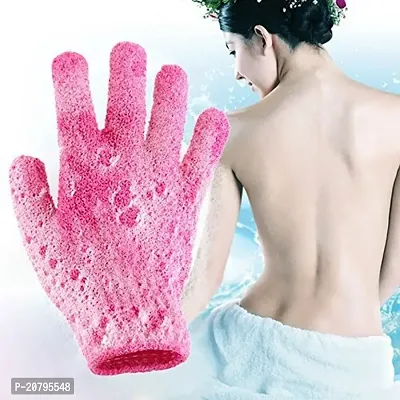 Exfoliating Shower Bath Gloves for Shower,Spa,Massage and Body Scrubs,Dead Skin Cell Remover Solft and Suitable for Men,Women and Children B-37