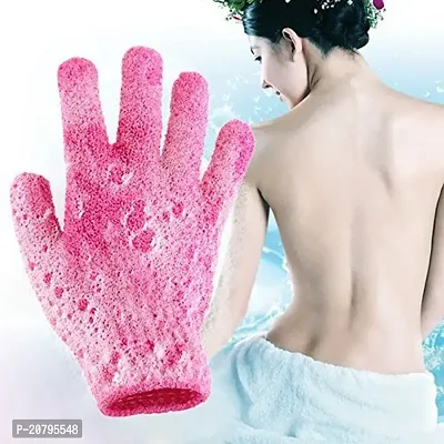 Exfoliating Shower Bath Gloves for Shower,Spa,Massage and Body Scrubs,Dead Skin Cell Remover Solft and Suitable for Men,Women and Children B-37-thumb0