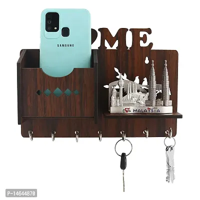 Home Wood Mobile and Key Holder-thumb2