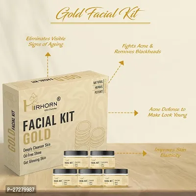 Professional Feel Gold Facial Kit Five In One 250 Gm