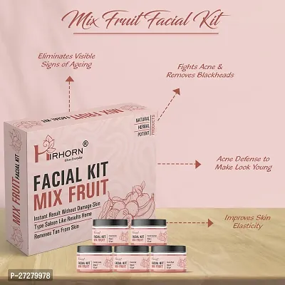 Mix Fruit Facial Kit, Way To Use Facial Kit, Fairness, Whitening Skin, Skin Glow Instant Result Without Damage Skin-thumb3