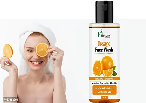 orange face wash for Pimples  Dry   Oily Skin  Face Wash-thumb0