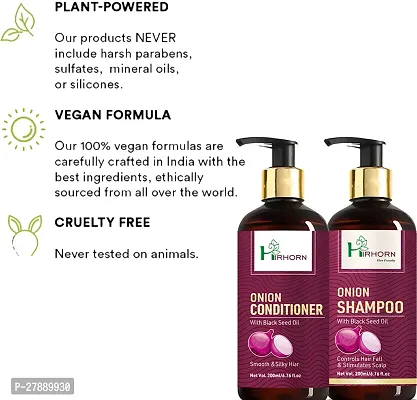 Onion Shampoo Conditioner For Dandruff Hairfall Curly Hair Damaged Hair-thumb0