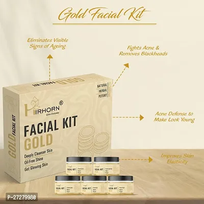 Gold Facial Kit 5 Steps 250 Gm-thumb3