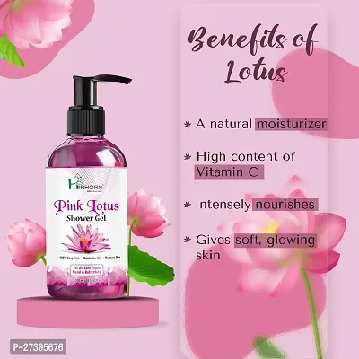 Shower Gel Pink Lotus 300 Ml-thumb2