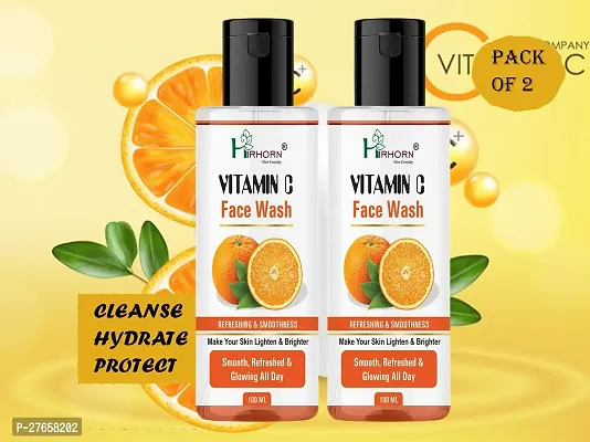 Vitamin c  For Toned   Glowing Skin  Face Wash-thumb0