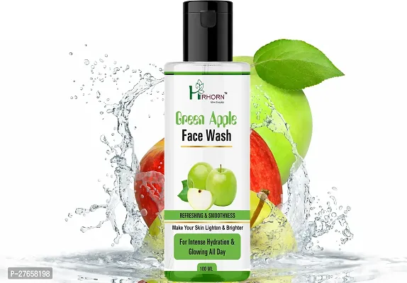 green apple face wash Foaming Built In Face Brush For Deep Cleansing