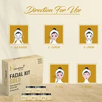 Professional Feel Gold Facial Kit Five In One 250 Gm-thumb2