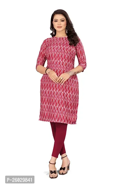 Beautiful Crepe Printed Kurta for Women-thumb0