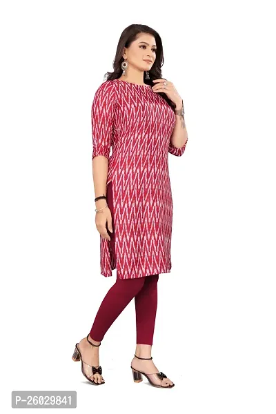 Beautiful Crepe Printed Kurta for Women-thumb3