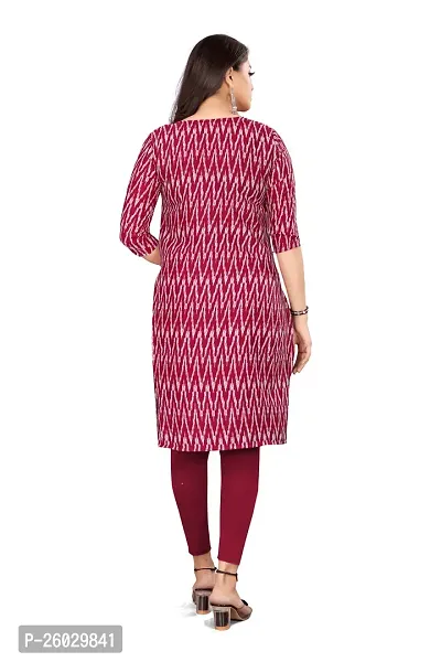 Beautiful Crepe Printed Kurta for Women-thumb4