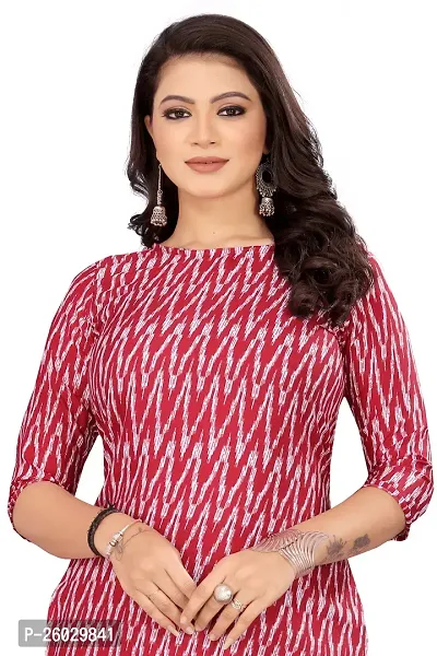 Beautiful Crepe Printed Kurta for Women-thumb2