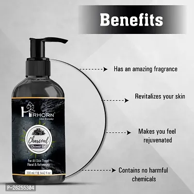 Body Wash, Active Clean with Active Charcoal, Shower Gel-thumb4