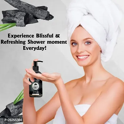 Body Wash, Active Clean with Active Charcoal, Shower Gel-thumb2