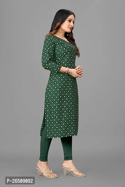 Classic Crepe Printed Kurta Bottom Set for Women-thumb5