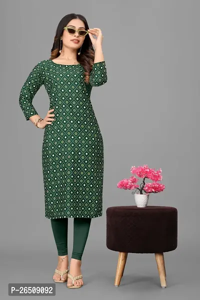 Classic Crepe Printed Kurta Bottom Set for Women-thumb3