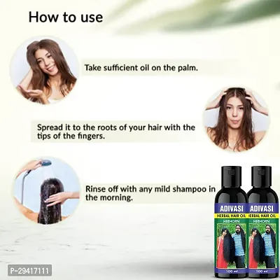 Natural Hair Care Hair Oil 100 ml Each Pack of 2-thumb3