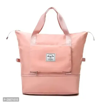Stylish Pink Fabric Solid Handbags For Women-thumb0