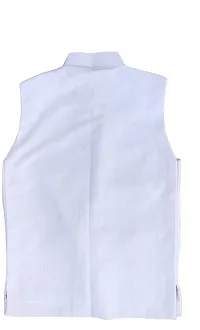 Ethnic Modi jacket Nehru Jacket Koti White-thumb1