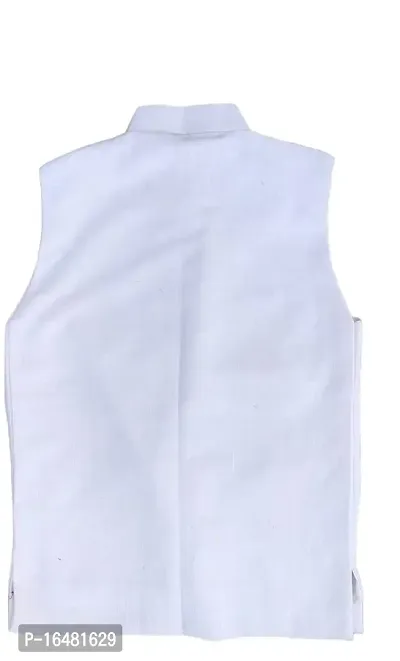 Ethnic Modi jacket Nehru Jacket Koti White-thumb2