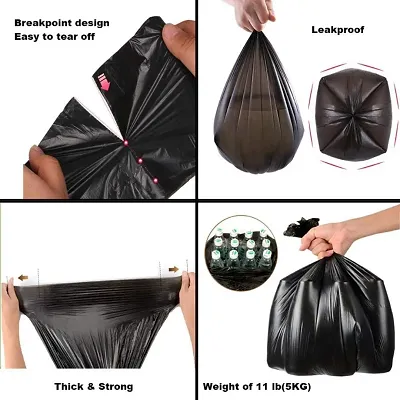 Plain Plastic OXO Biodegradable Garbage Bag, Size: Small & medium