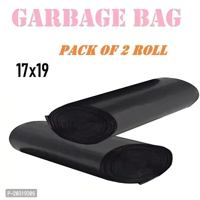 BROUST oxo biodegradable dustbin cover 17x19 Black 02  roll  small-thumb0