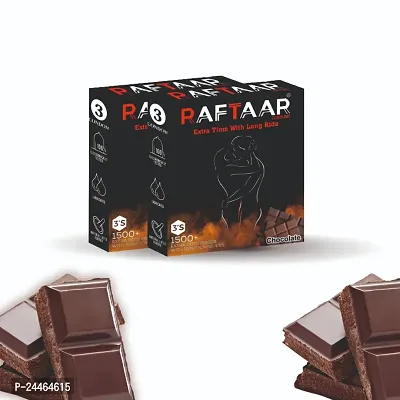 Extra Time With Long Ride Extra Dotted Chocolate And Hazelnut Condoms, Pack Of 2-thumb0