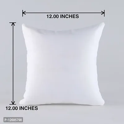 FA6 Pack of 5 Silky Pillow Cover Square Throw Cushion Case Soft  Comfortable Handmade Cushion Cover 12x12 Inch Decorative Premium Pillowcase (Sky Blue Tribal Cushion Cover, 12x12 Inch)-thumb2