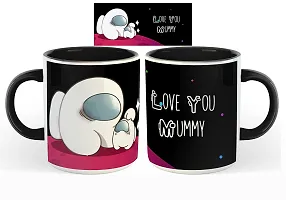 Kreative Canvas - Love You Mummy Tea / Coffee / Milk Mug Black 350 ml / 3.7 inch-thumb2