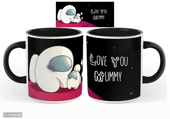 Kreative Canvas - Love You Mummy Tea / Coffee / Milk Mug Black 350 ml / 3.7 inch-thumb3