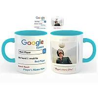 Kreative Canvas - Personalized - Best Player Tea / Coffee / Milk Mug Blue 350 ml / 3.7 inch-thumb3