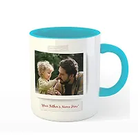 Kreative Canvas - Personalized Family - Best Father Tea/Coffee/Milk Mug Blue 350 ml / 3.7 inch-thumb1