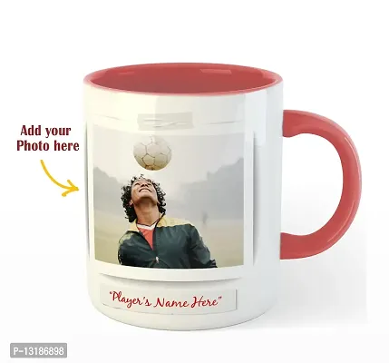 Kreative Canvas - Personalized - Best Player Tea / Coffee / Milk Mug Red 350 ml / 3.7 inch-thumb2