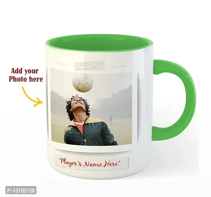 Kreative Canvas - Personalized - Best Player Tea / Coffee / Milk Mug Green 350 ml / 3.7 inch-thumb2