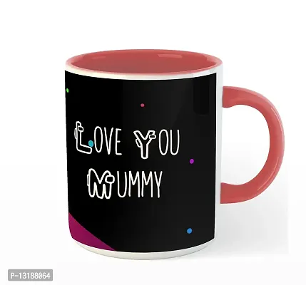 Kreative Canvas - Love You Mummy Tea / Coffee / Milk Mug Red 350 ml / 3.7 inch-thumb2