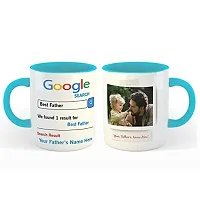 Kreative Canvas - Personalized Family - Best Father Tea/Coffee/Milk Mug Blue 350 ml / 3.7 inch-thumb2