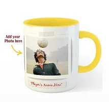 Kreative Canvas - Personalized - Best Player Tea / Coffee / Milk Mug Yellow 350 ml / 3.7 inch-thumb1