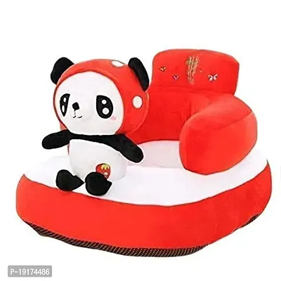 RED COLOURED PANDA  SHAPE BABY SOFA SEAT FOR KIDS 0-2 YEARS baby-thumb0