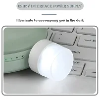 USB LED Light | USB LED Atmosphere Light, Laptop Keyboard Light Home Office Decoration Night Lamp, Adjustable Brightness Pack Of 4-thumb1