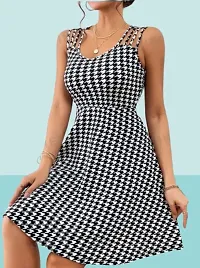 Stylish Cotton Blend  Dress For Women-thumb1