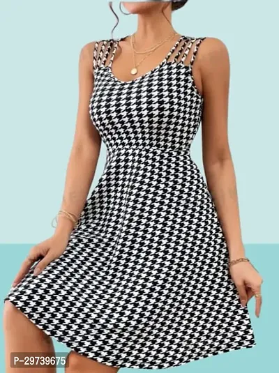 Stylish Cotton Blend  Dress For Women-thumb2