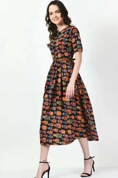 Printed Maxi Dress For Women