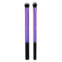 REAL TECHNIQUES Eye Shade and Blend Set Makeup Brush Kit, 2 Count - (Packaging and Handle Color May Vary)-thumb3