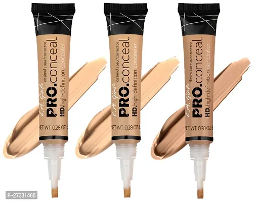 Ultra-Lightweight Blendable Concealer For Effortless Face Makeup Pack Of 3