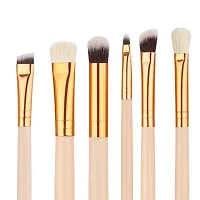 HUDA GIRL BEAUTY Professional 12Pcs Makeup Eyeshadow Brushes Kit For Girl with Make up Brush Pouch (champagne)-thumb2