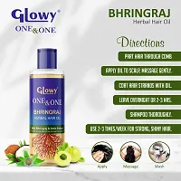Maha Bhringraj Hair Oil - Ayurvedic onon Mahabhringraj Herbal Hair Oil with Amla Extracts for Scalp Massage, Hair Growth Pack Of 3-thumb2